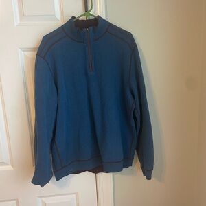 Tommy Bahama Reversible 1/4 Zip Sweater
